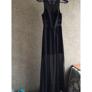 Black sexy dress size xs-s